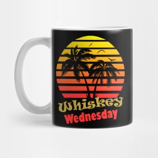 Whiskey Wednesday 80s Sunset Mug